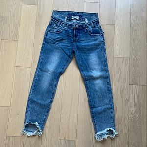 One by one teaspoon freebirds blue jeans size 25